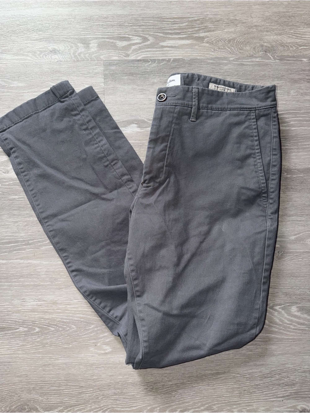 Goodfellow & Co Men's Straight Chinos - Charcoal Gray